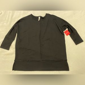 Spanx black Dolman perfect length shirt